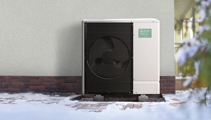 Mitsubishi Ecodan Zubadan Wärmepumpe